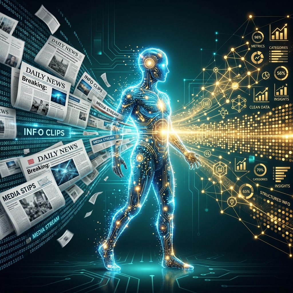 Futuristic News Visual